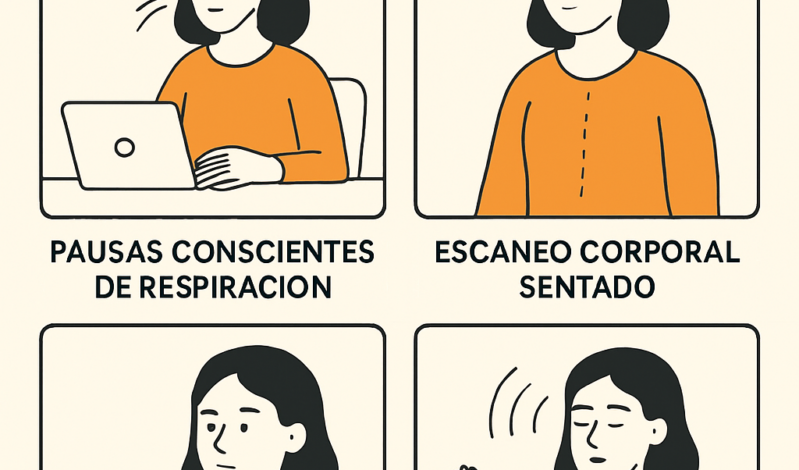 Mindfulness desde el escritorio: pausa, respira y reconecta